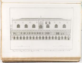 (ARCHITECTURE.) Zanotto, François. Édifices et Monuments Remarquables de Venise.